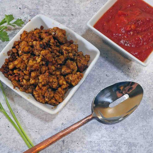 Spicy Italian Tempeh Sausage Crumbles