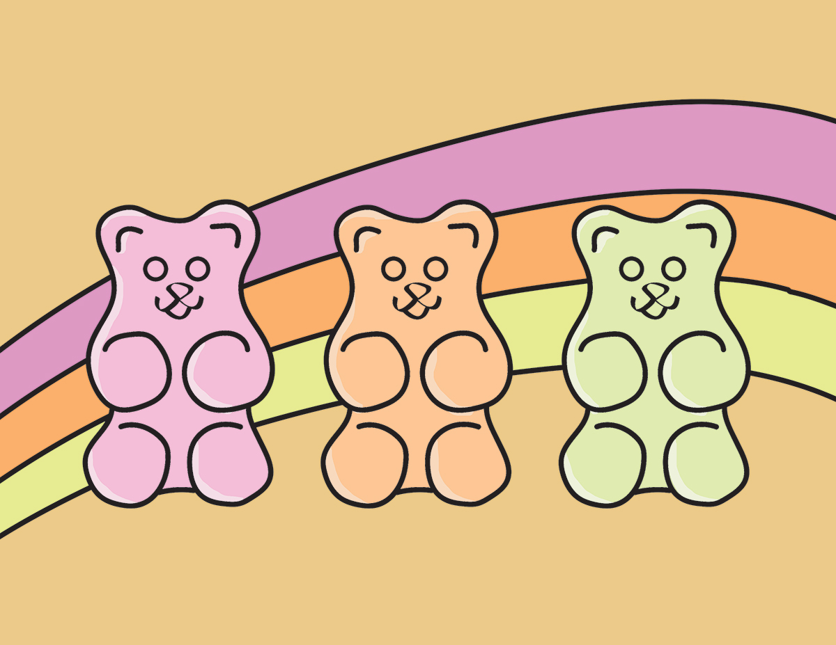 gummy bears coloring pages